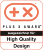 Plus X Award – High Quality, Design