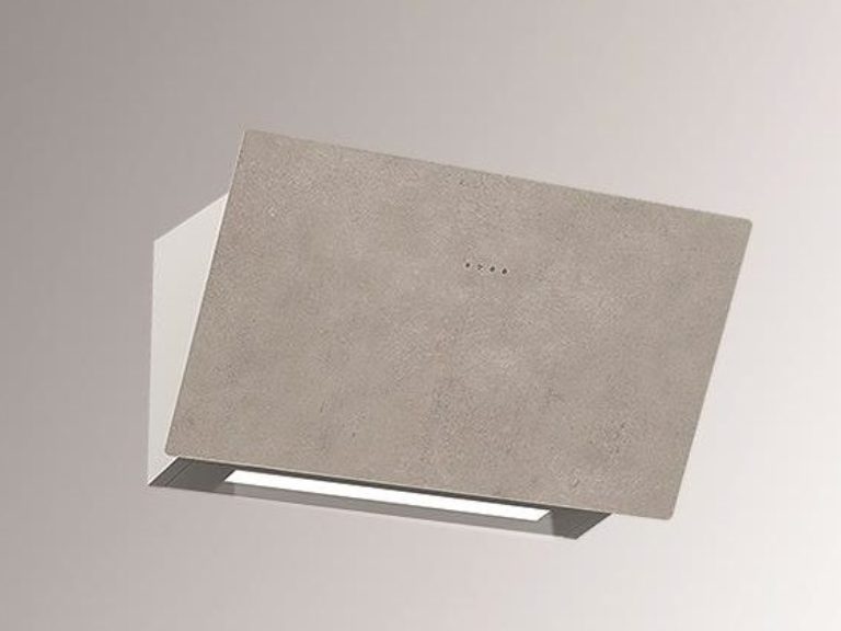 Korpus grau, Luxury Cement, ohne Schacht, 80 cm